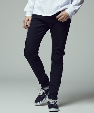 Edwin E Function 3d スリムデニムパンツ メンズ ブラック ライトオン ですねっと Desuu Net