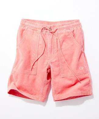 OCEAN PACIFIC コーデュロイショートパンツ メンズ ショッキングピンク