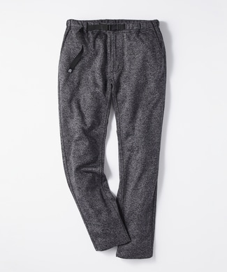 Camp7 ニットフリースパンツ メンズ ダークグレー ライトオン メニーサーカス