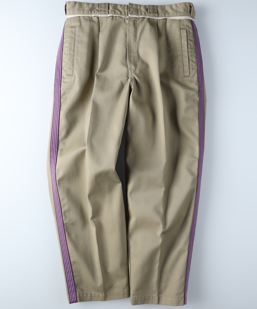 Right-on(近畿中国)のラインワイドパンツ【自宅で試着、返品送料無料】