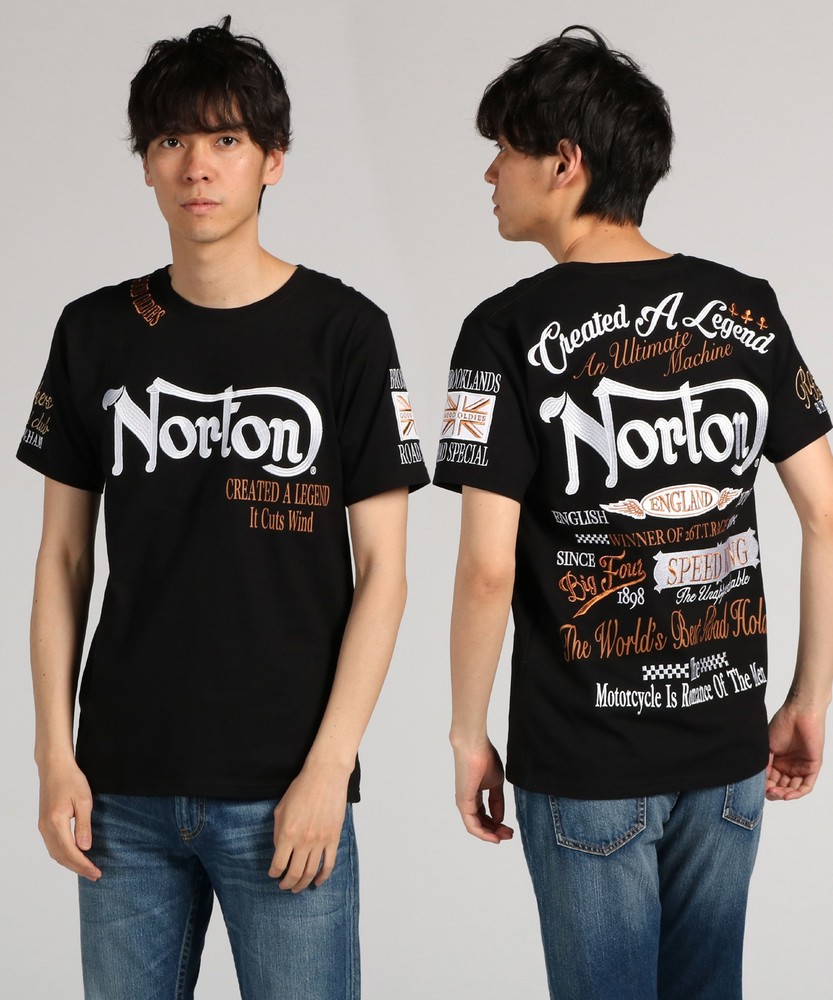 Norton マックスTシャツ メンズ ブラック