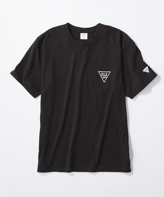 EDWIN 「F.L.E」 バックプリントTシャツ メンズ ブラック