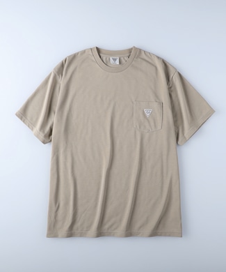 EDWIN ワンポイントT ベージュ