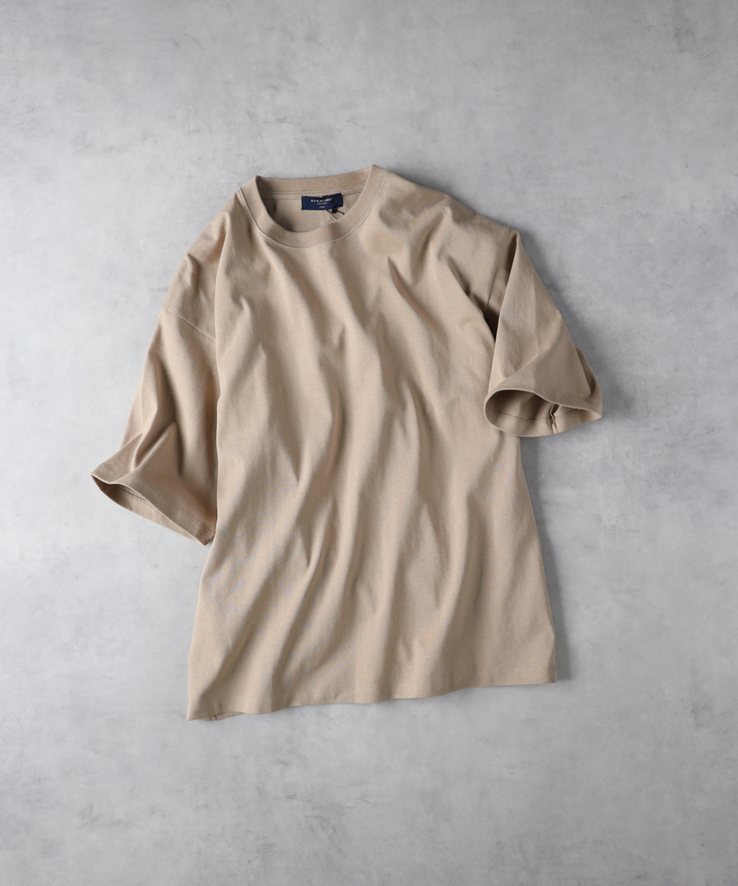 Right-on(北日本)のシルケット加工半袖Ｔシャツ