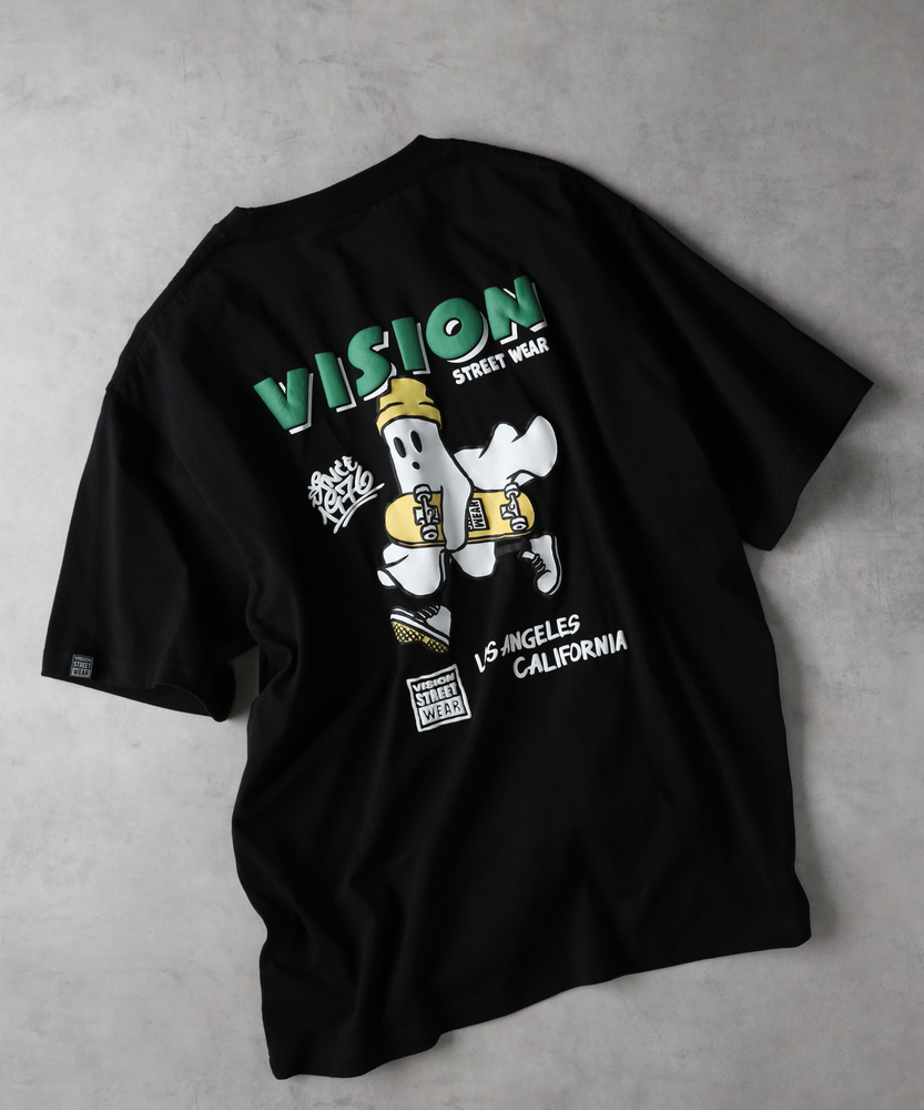 Right-on(北日本)のゴーストプリントTシャツ