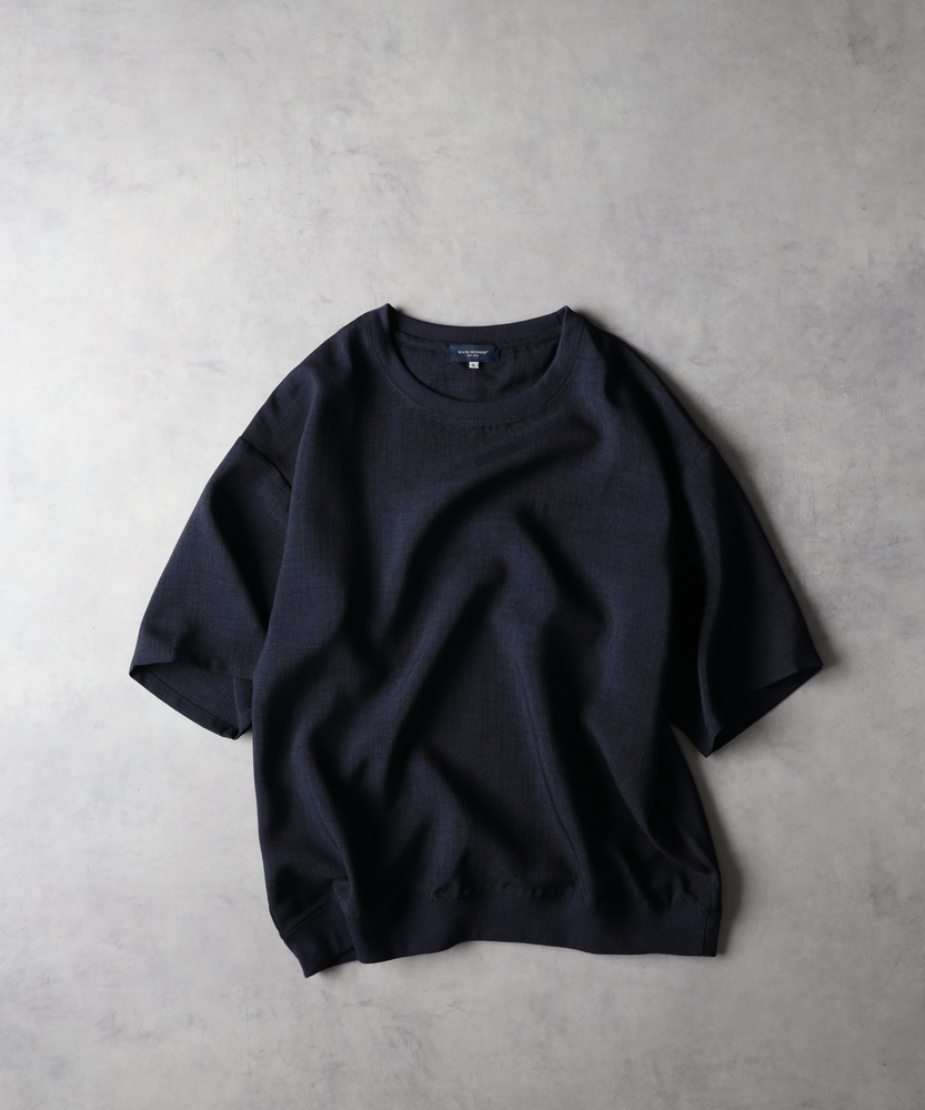 Right-on(北日本)のリネンライクプルオーバーTシャツ/セットアップ対応