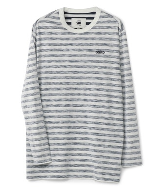 G-Star RAW 「GSRD」ボーダーTシャツ メンズ ブルー