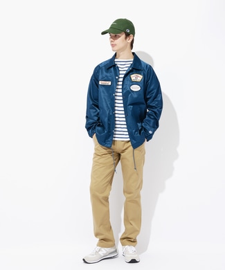 Champion 【WEB限定価格】「ロチェスター」コーチジャケット メンズ ネイビー