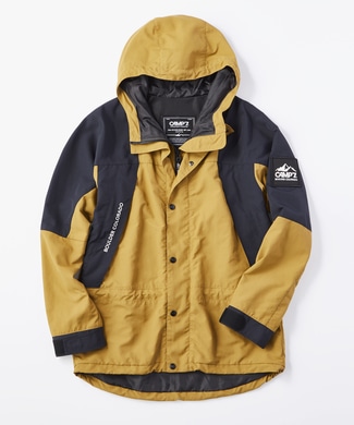 CAMP7 【期間限定20%OFF】サプレックス マウンテンパーカー メンズ ブラック*ベージュ