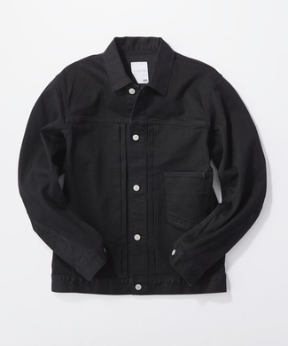 EDWIN 【期間限定20%OFF】「E-FUNCTION」 デニムジャケット メンズ ブラック