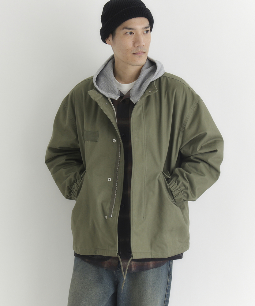 Right-on(近畿中国)の【3シーズン対応】「ライナー付き」ショート丈モッズコート（WEB限定価格 12/5～12/8）