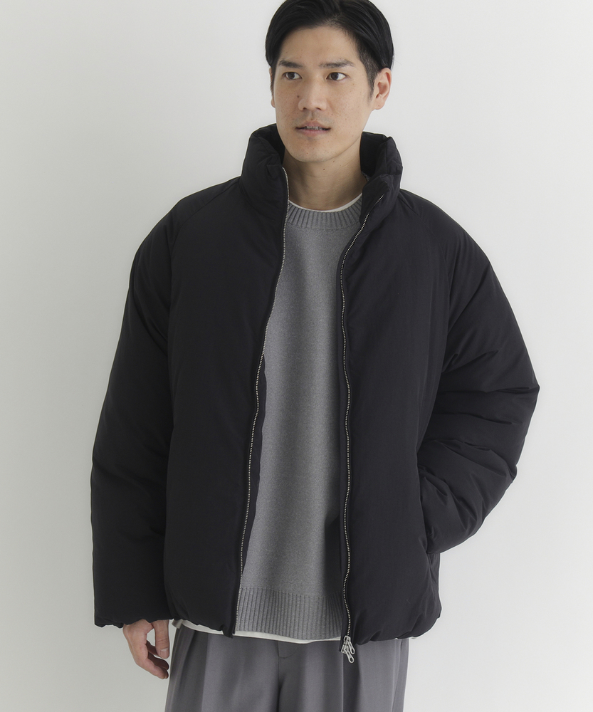 Right-on(近畿中国)のスタンドネック中綿ブルゾン