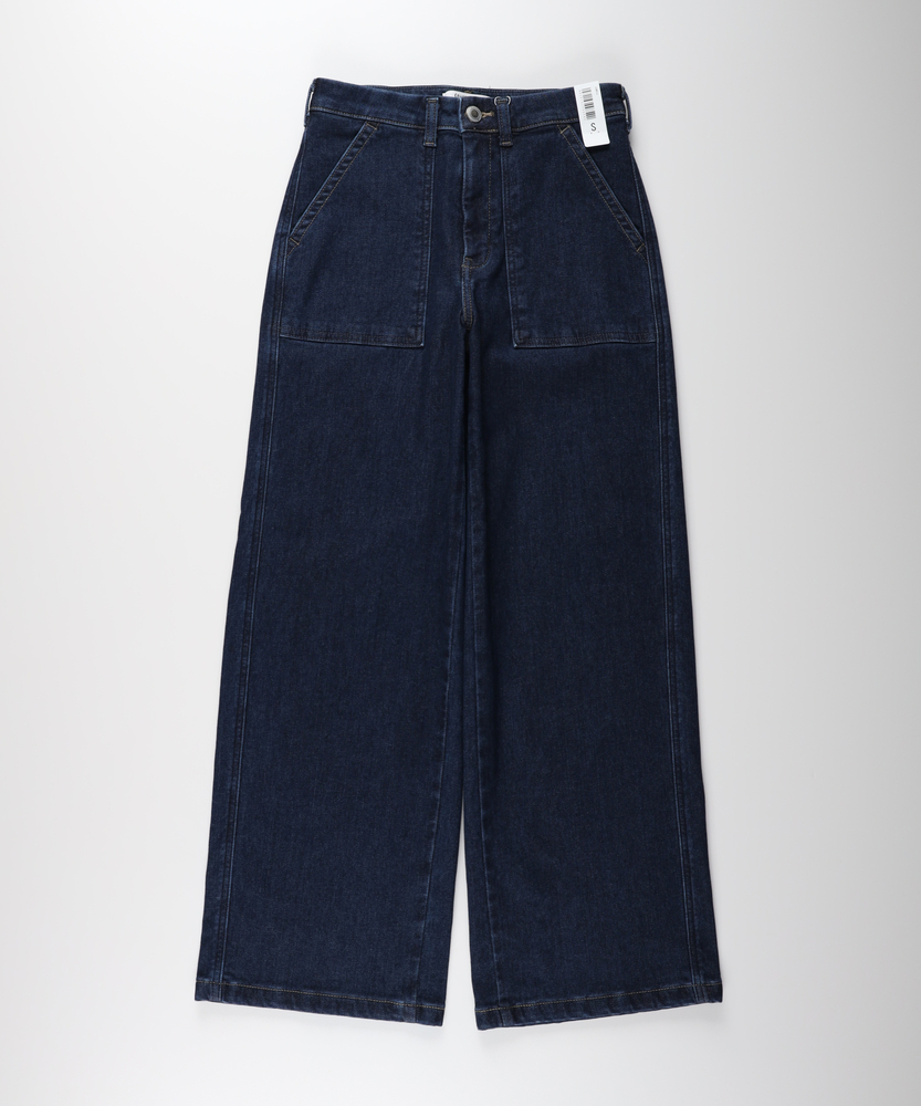 Right-on(近畿中国)の「BODYFIRE」ベイカーワイドパンツ【自宅で試着、返品送料無料】