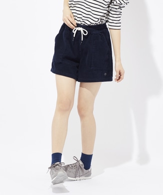 OCEAN PACIFIC 【WEB限定価格】コーデュロイショートパンツ レディース ネイビー