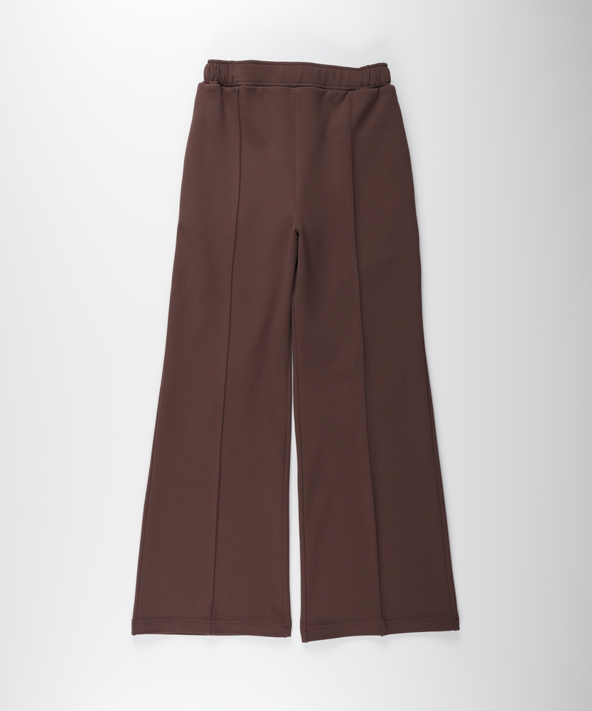 Right-on(近畿中国)のカットジョーゼット裏起毛フレアパンツ（親子でお揃い）