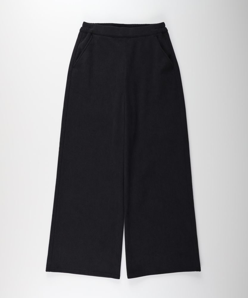 Right-on(近畿中国)のカットコーデュロイ裏起毛イージーワイドパンツ