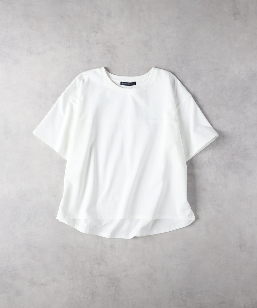 Right-on(近畿中国)のフロント切り替えワイドＴシャツ