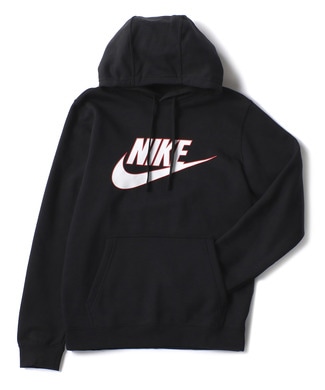 NIKE フリースプルオーバーフーディ レディース ブラック