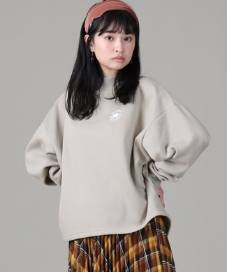 Converse 裏起毛トレーナー レディース ベージュ 雑記帳