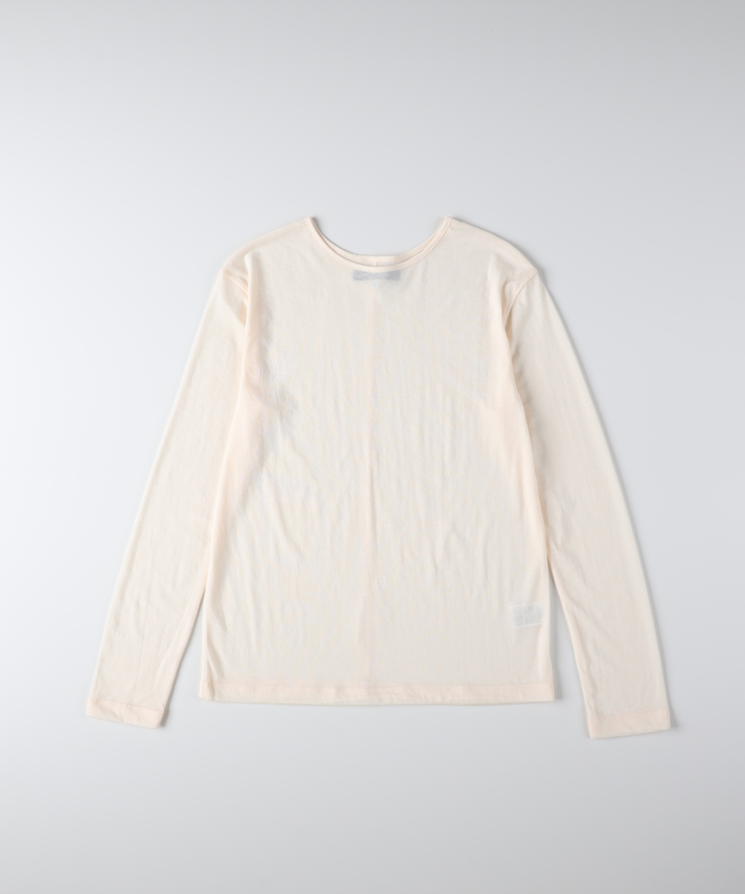 Right-on(近畿中国)のシアーロングスリーブTシャツ