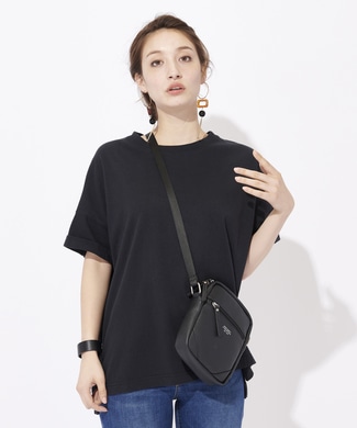 BACK NUMBER 【WEB限定価格】サイドスナップチュニック レディース ブラック