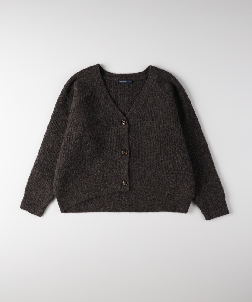 Right-on(近畿中国)のメランジニットカーディガン