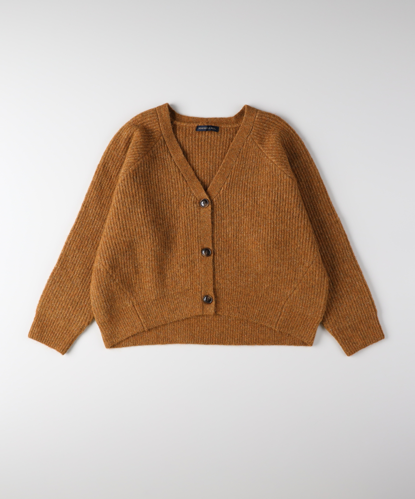 Right-on(近畿中国)のメランジニットカーディガン