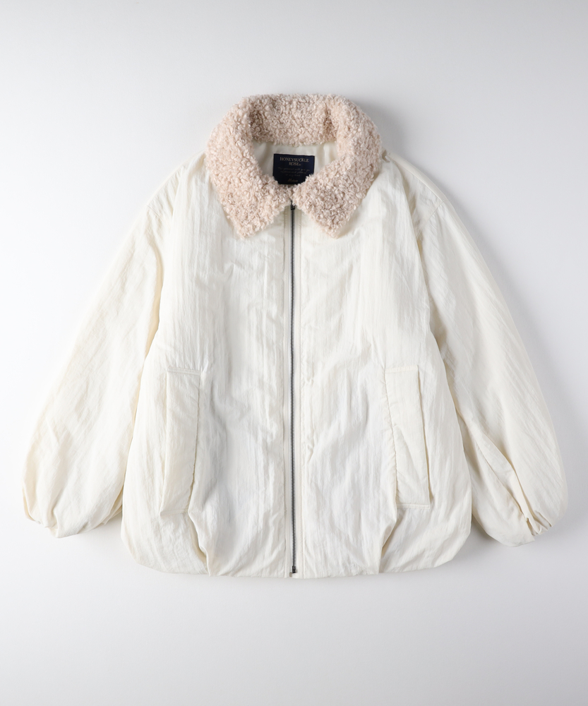 Right-on(近畿中国)のフェイクファー襟ジャケット