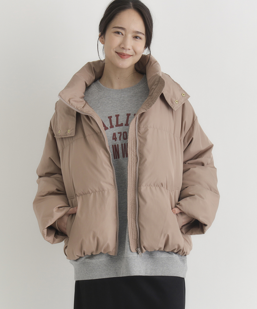 Right-on(近畿中国)の【店舗で人気】「2WAY」中綿ショートジャケット