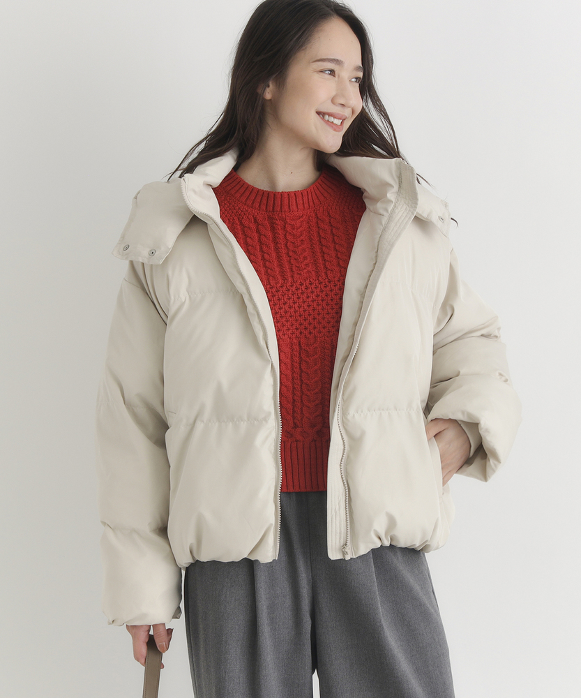 Right-on(近畿中国)の【店舗で人気】「2WAY」中綿ショートジャケット