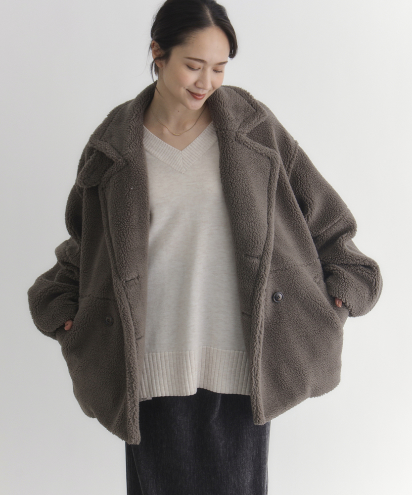 Right-on(近畿中国)の<カートにて10％off  12/4まで>ボアジャケット