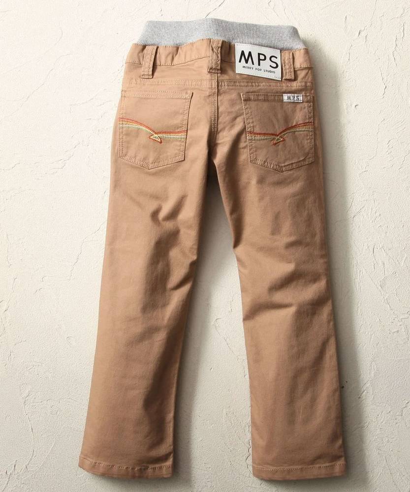 MPS 【WEB限定価格】 レインボー5ポケットパンツ キッズ ベージュ