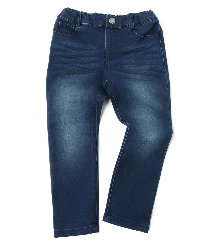 MPS デニムスキニーパンツ キッズ 濃加工色
