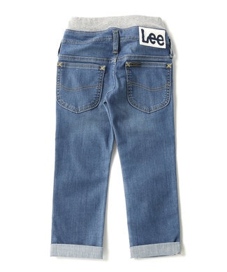 Lee テーパードデニムパンツ キッズ 中濃加工色