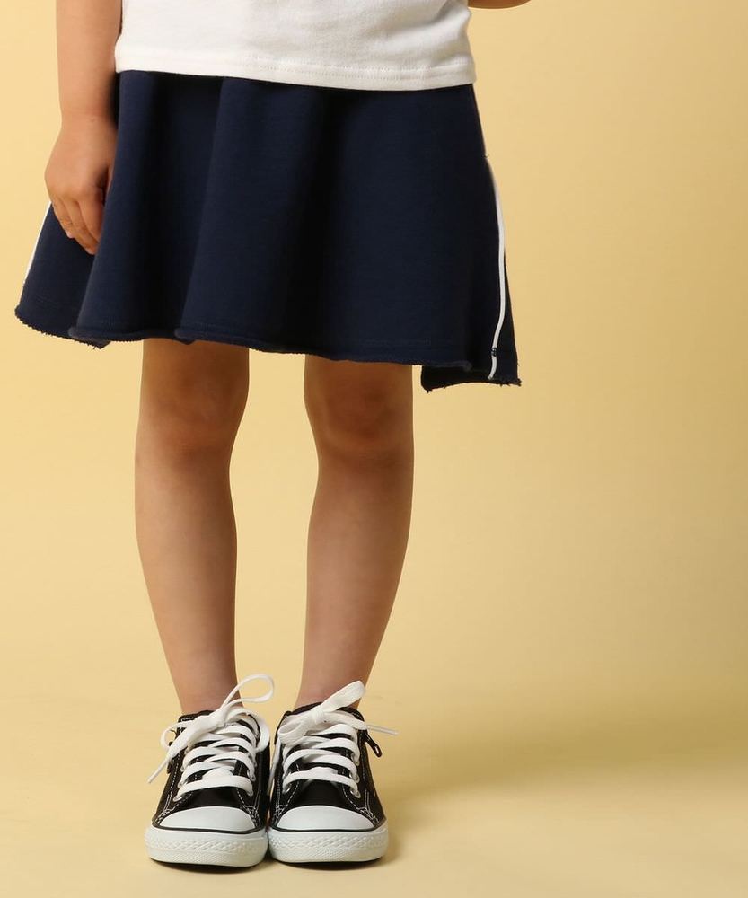 Champion フレイドヘムフレアスカート キッズ ネイビー
