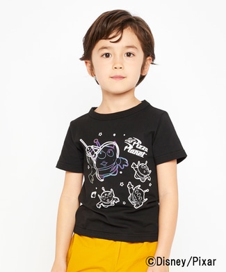 DISNEY プリントTシャツ(トイ・ストーリー) キッズ ブラック