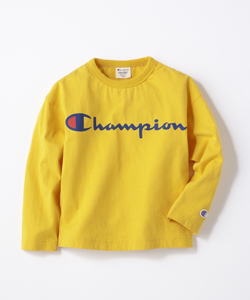 Champion スクリプトロンT キッズ イエロー