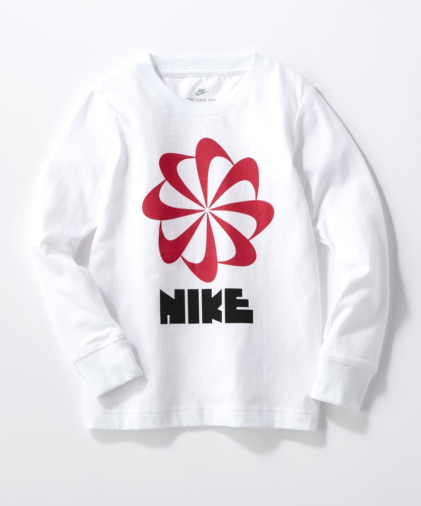 NIKE プリントロンT キッズ オフシロ