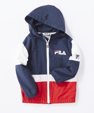 FILA 【ライトオン40周年記念限定モデル】フードブルゾン キッズ ネイビー