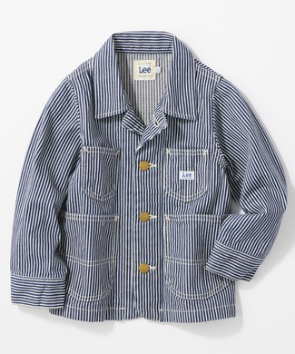 Lee ヒッコリーカバーオール キッズ ヒッコリー