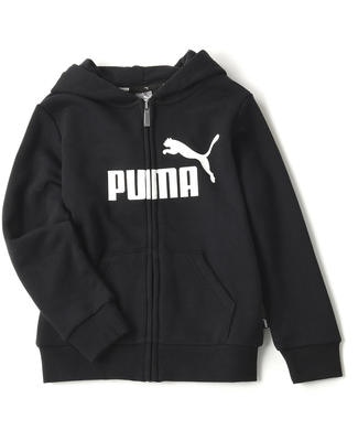 PUMA 【キッズスウェット・ロンT2枚目半額】ジップアップパーカー キッズ ブラック