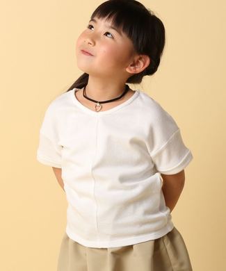 MPS (B.S)チョーカー付きトップス キッズ オフシロ