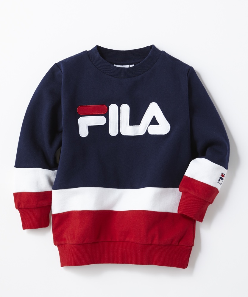 FILA (BS)切り替えトリコトレーナー キッズ ネイビー