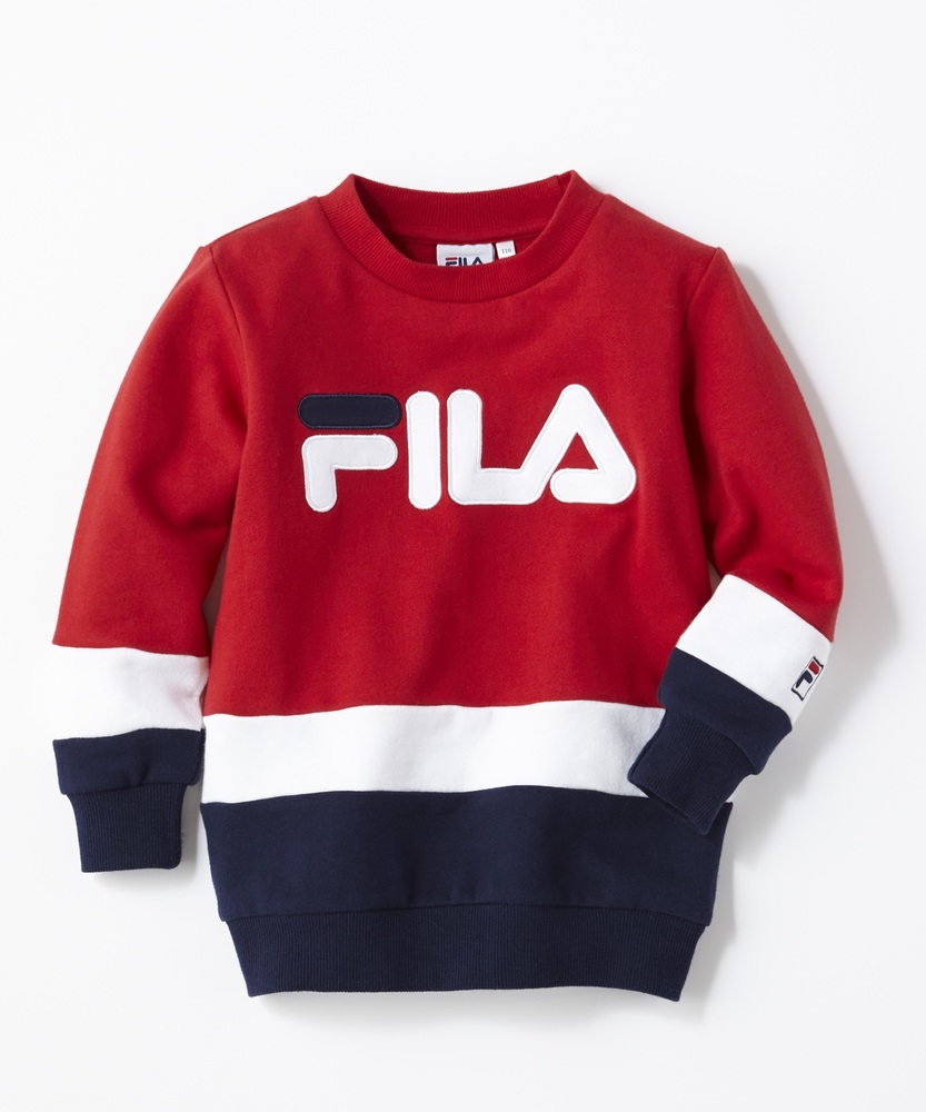 FILA (BS)切り替えトリコトレーナー キッズ レッド