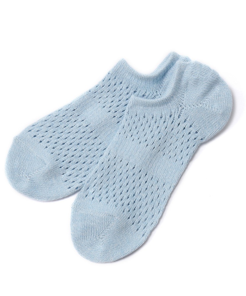 BASIC SOCKS ルミ?アンクルソックス メンズ サックス