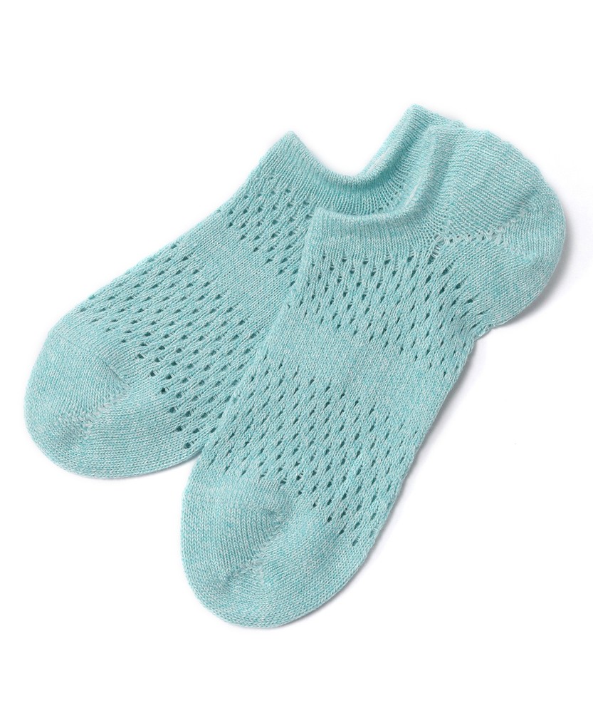 BASIC SOCKS ルミ?アンクルソックス メンズ ライム