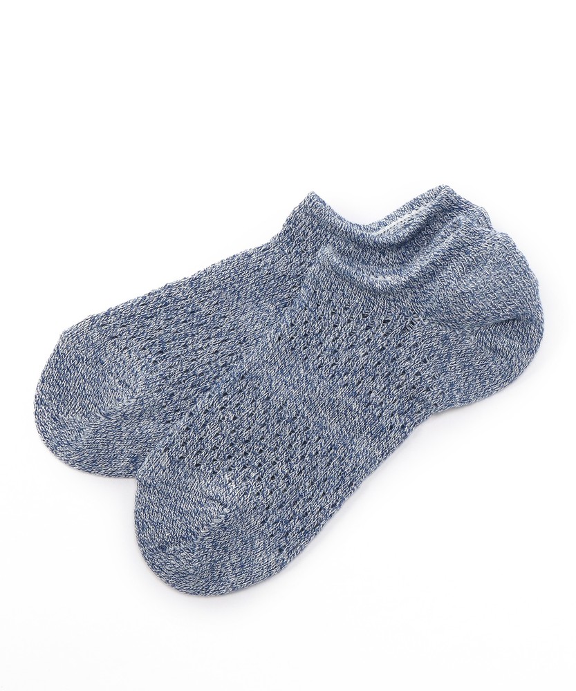 BASIC SOCKS アンクルソックス メンズ ブルー