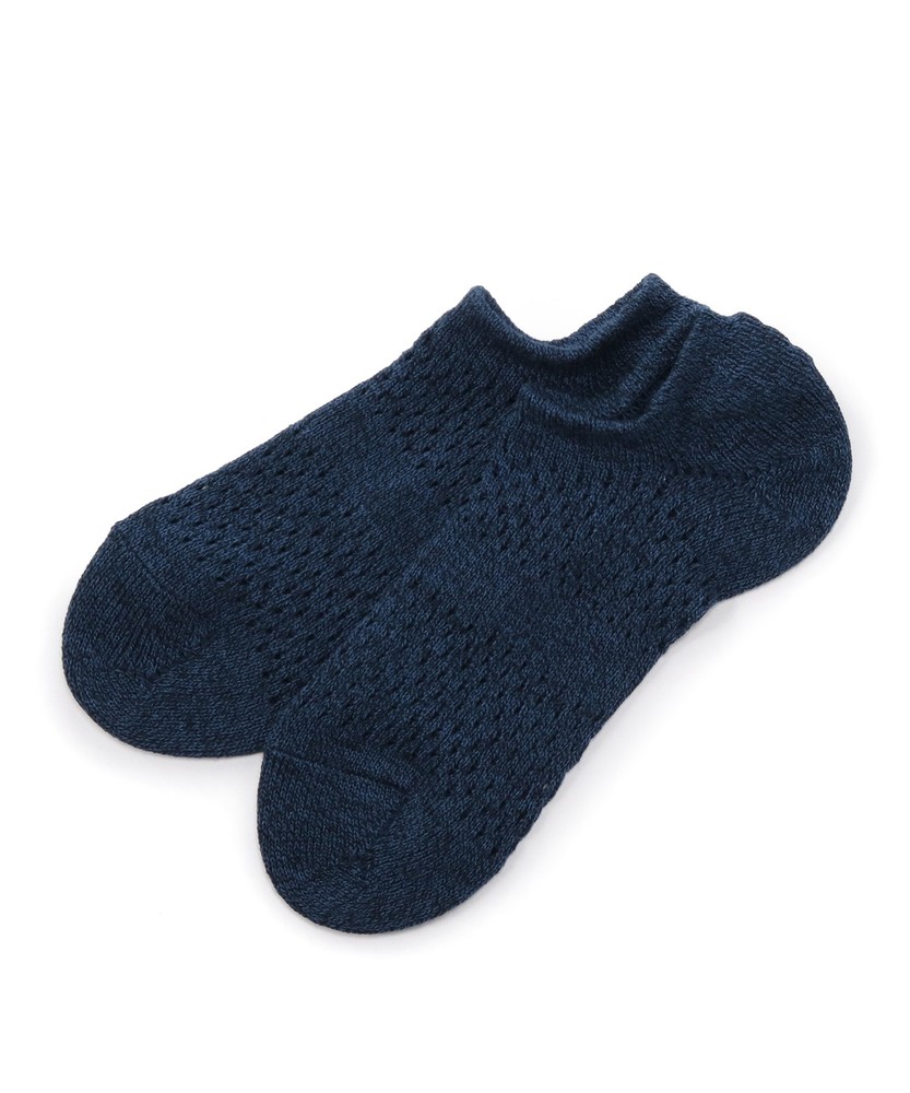 BASIC SOCKS アンクルソックス メンズ ネイビー