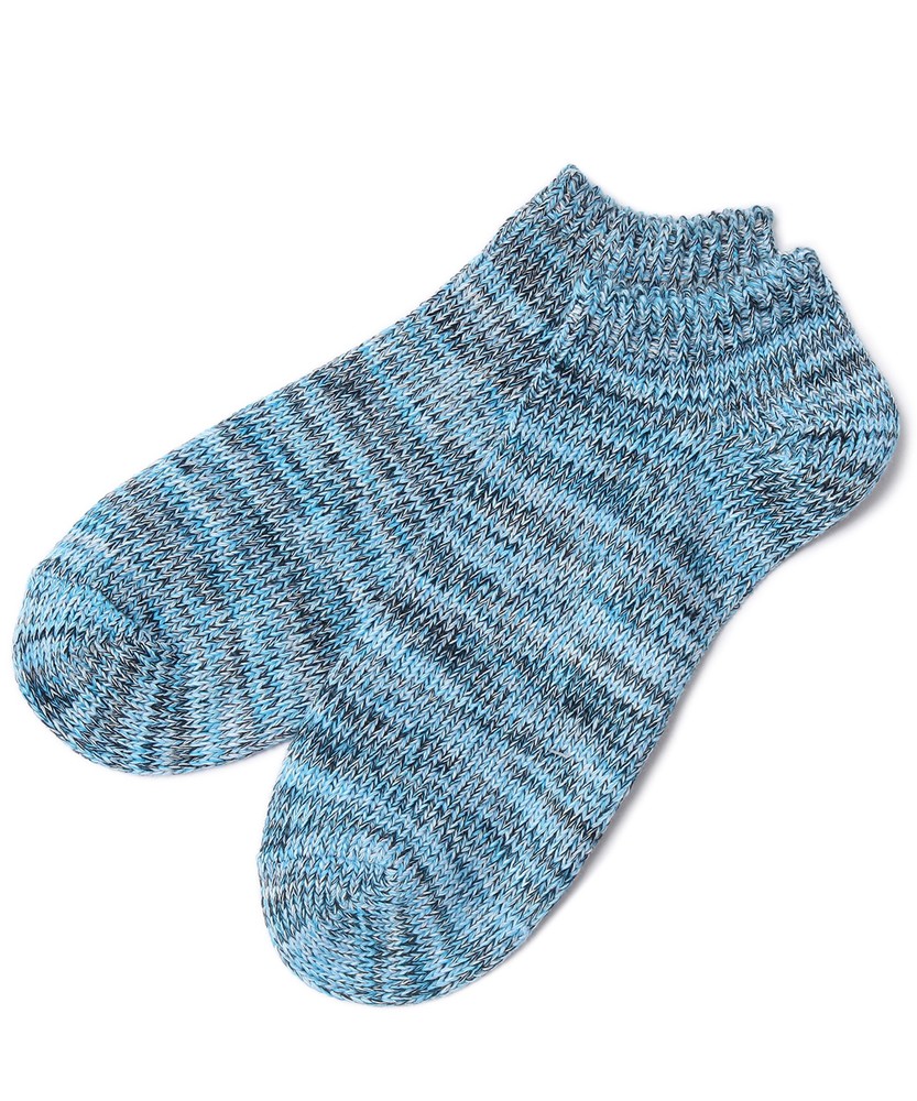 BASIC SOCKS ミックスソックス メンズ ブルー