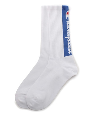 Champion バックロゴソックス メンズ ホワイト